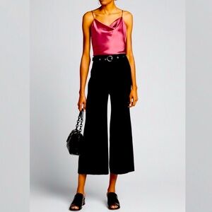 Cinq à Sept Polly Belted Wide Leg Pant, Size 6 (NWOT)